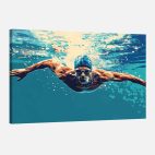 Tableau déco natation
