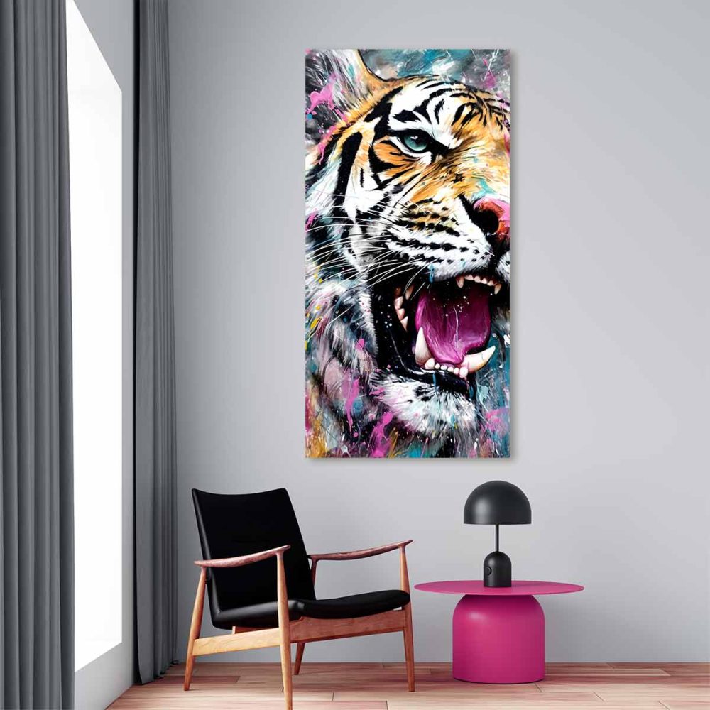 Tableau déco tigre Tableau déco tigre