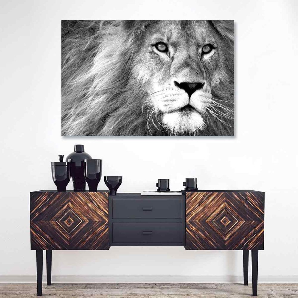 Tableau décoration lion