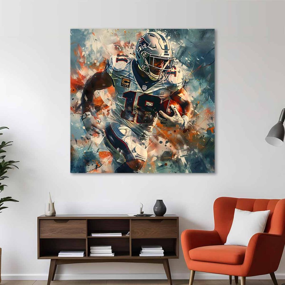 Tableau mural football américain