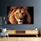 Tableau mural lion