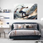 Tableau mural skate