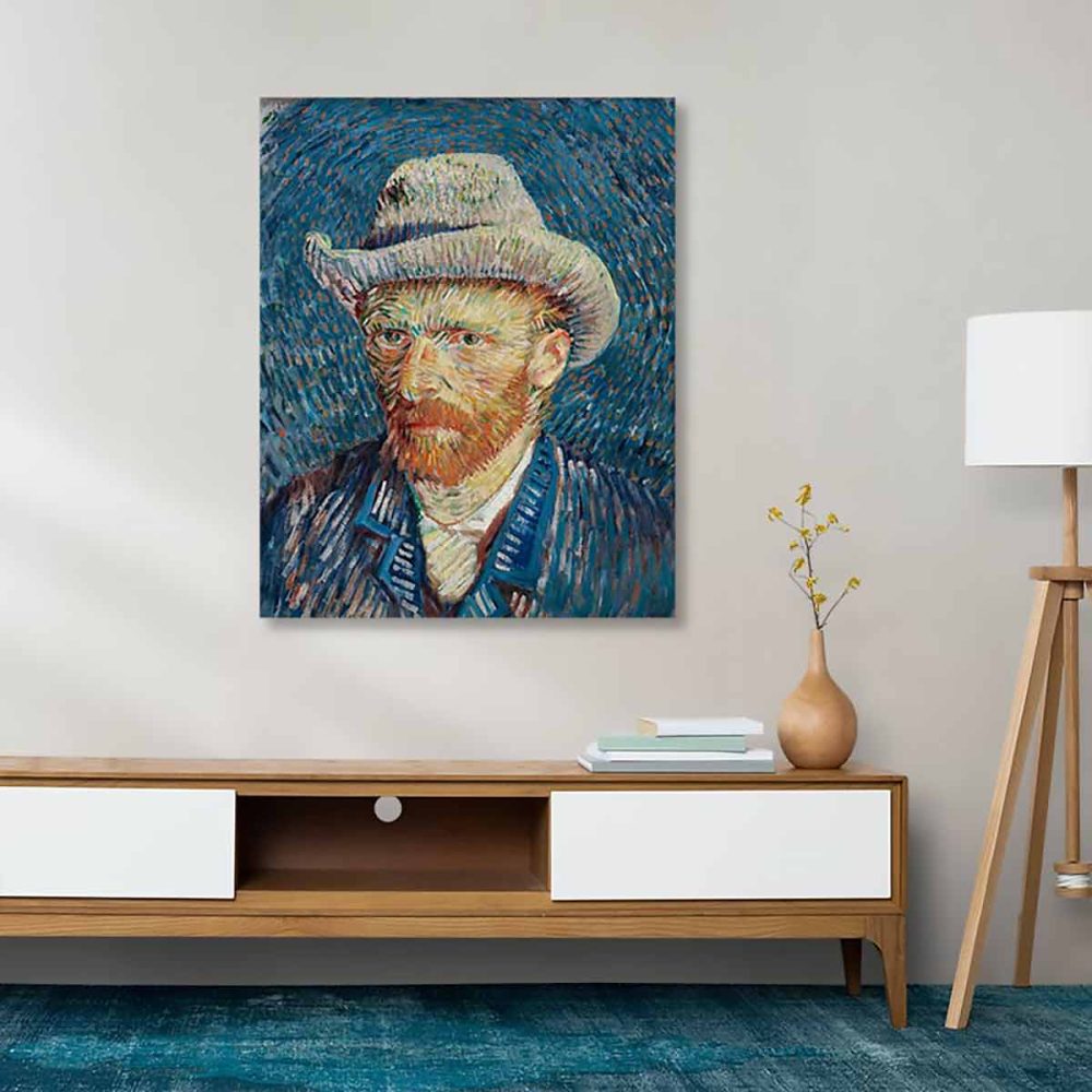 Tableau mural Van Gogh autoportrait Tableau mural Van Gogh autoportrait