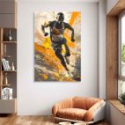 Toile athlétisme