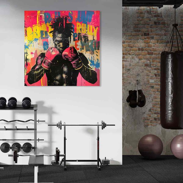 Toile boxe