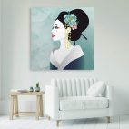 Toile japon geisha