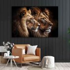 Toile lion