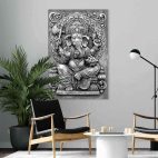 Toile orientale zen