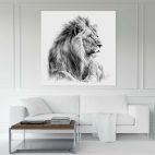 Cadre lion