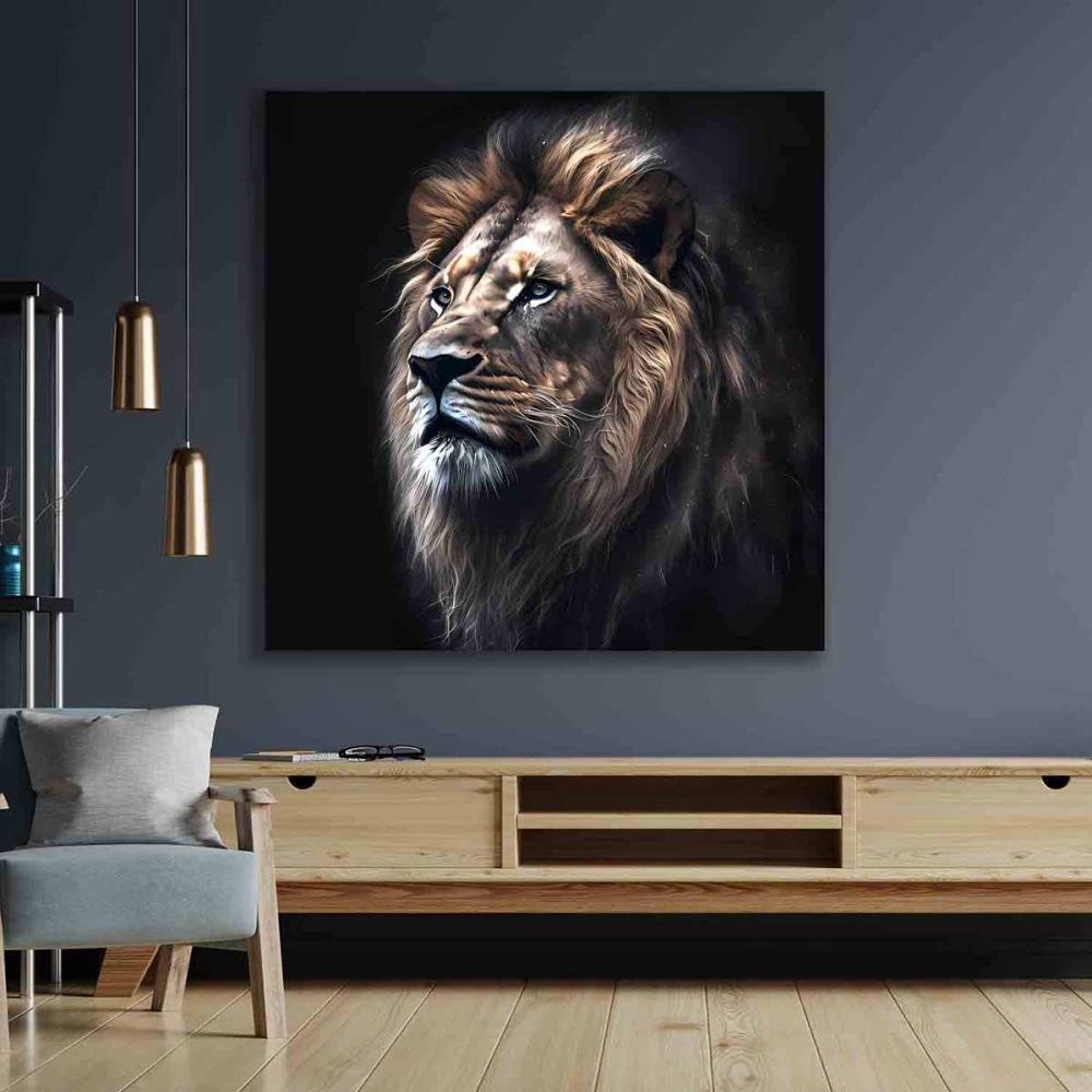 Cadre lion