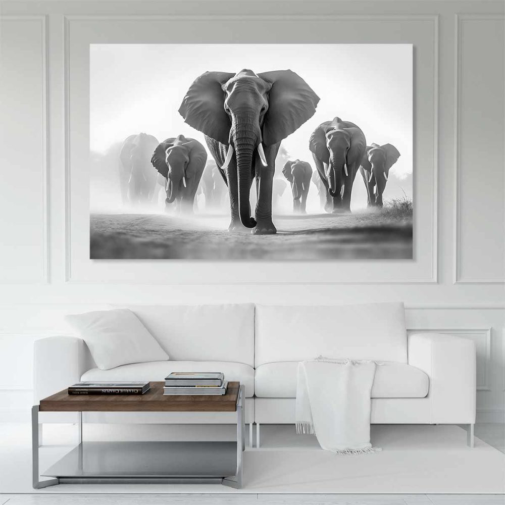 Tableau mural éléphant