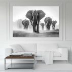 Tableau mural éléphant