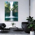 Cadre nature cascade