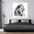 Décoration murale lion