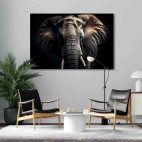 Tableau elephant moderne