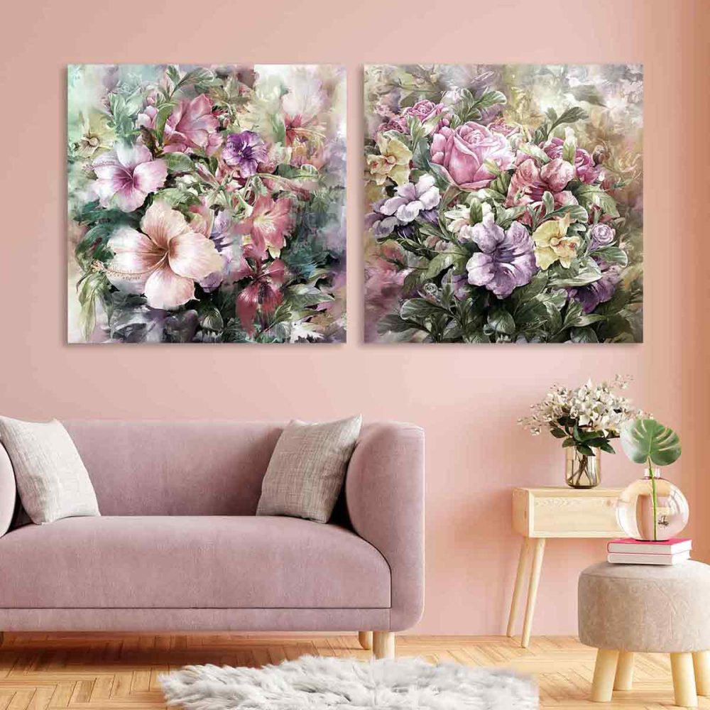 Tableau déco fleur