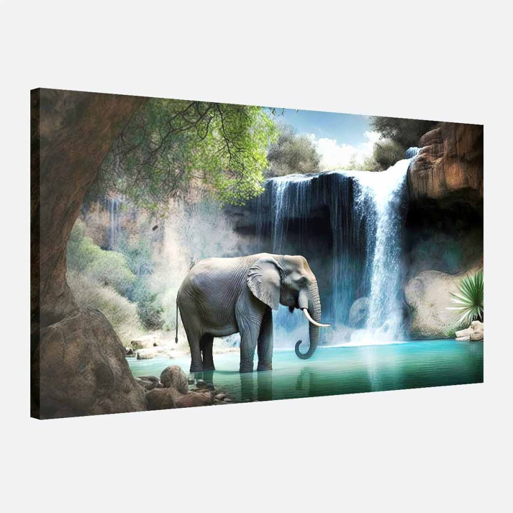 Tableau éléphant