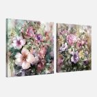 Tableau fleurs vintage
