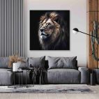 Tableau lion