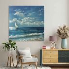 Tableau mural mer