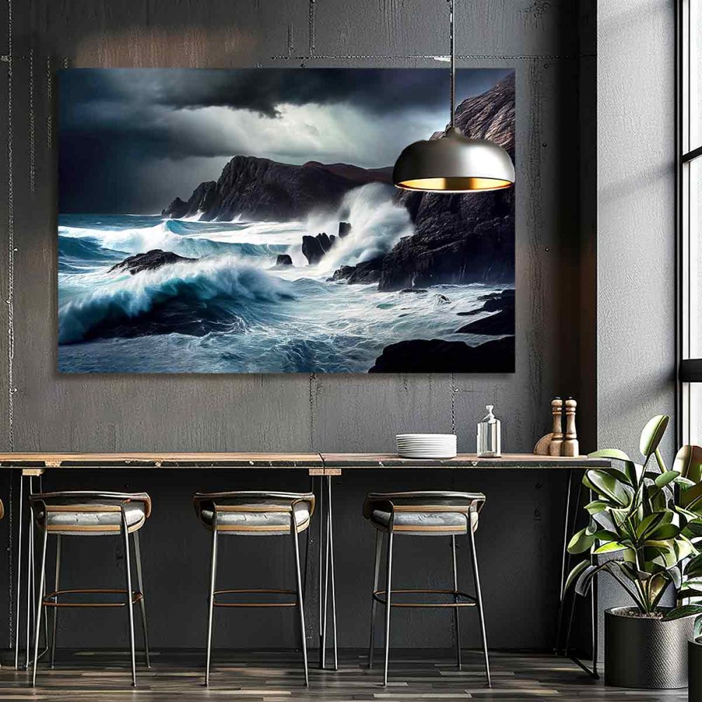 Tableau mural océan