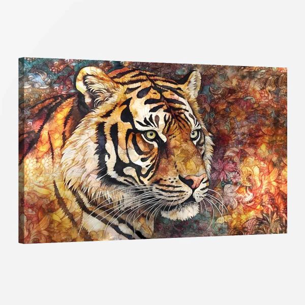Tableau mural tigre