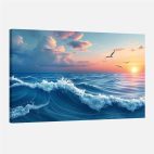 Tableau paysage mer