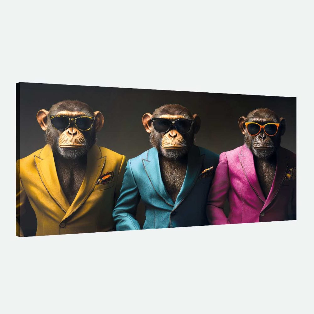 Tableau singe original