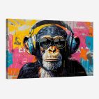 Tableau singe street art