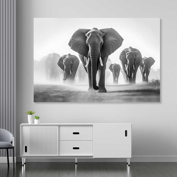 Tableau mural éléphant