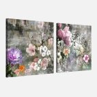 Toile fleur