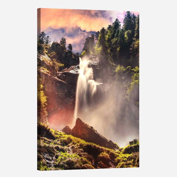 Toile montagne