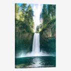 Toile montagne cascade