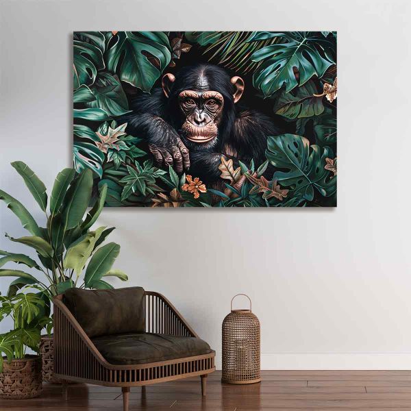 Toile singe