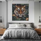 Toile tigre