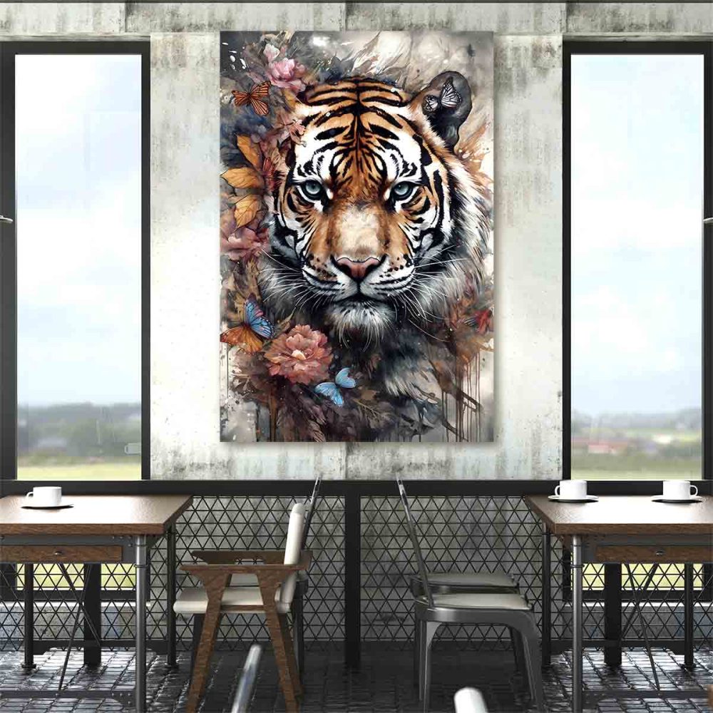 Toile tigre