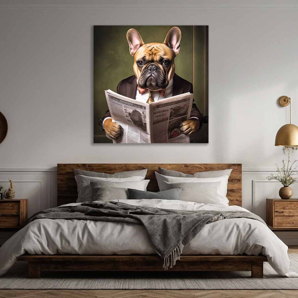 Cadre chien costume Cadre chien costume