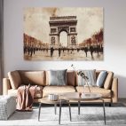 Tableau Paris Arc de Triomphe