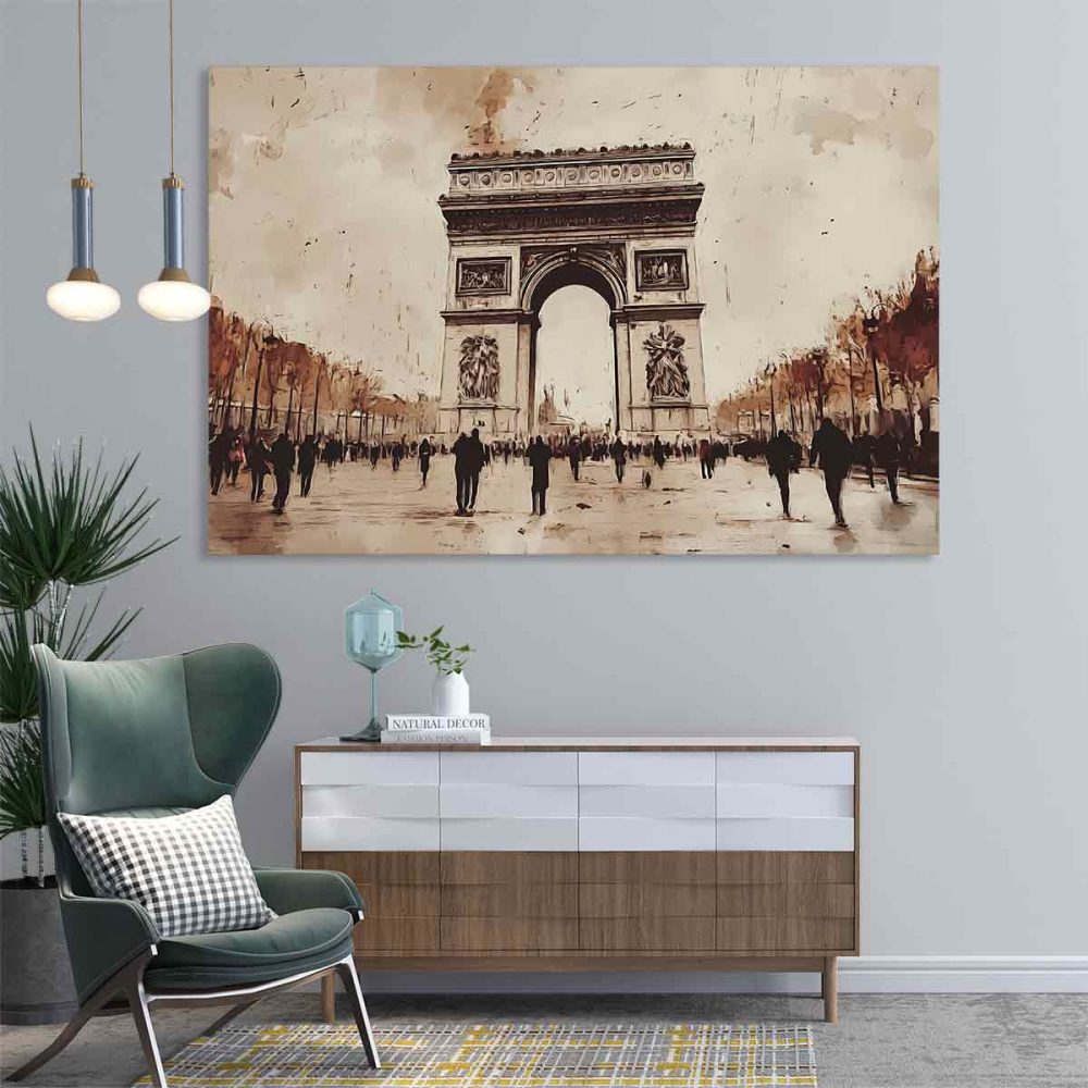 Tableau Paris Arc Tableau Paris Arc
