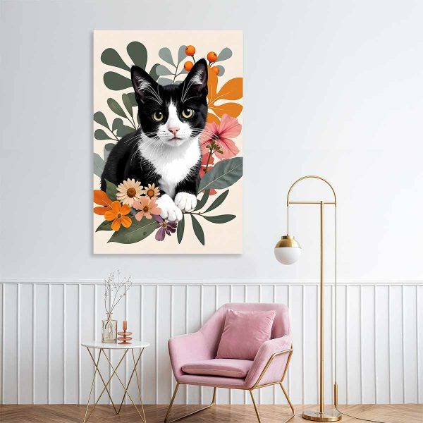 Toile chat original