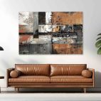 Cadre style industriel