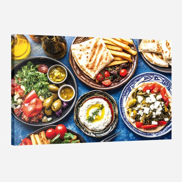 Tableau cuisine grecque Tableau cuisine grecque