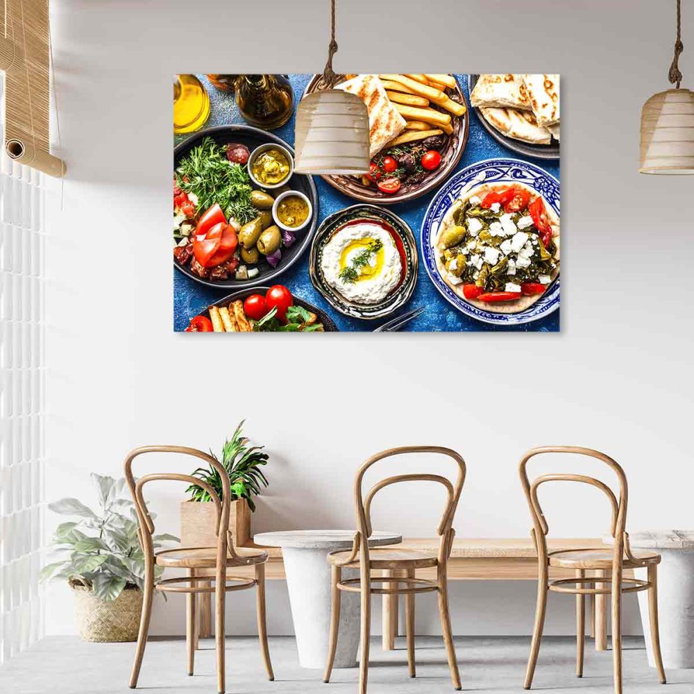 Tableau déco restaurant grec Tableau déco restaurant grec