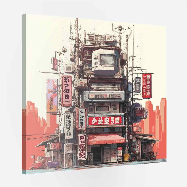 Tableau manga moderne