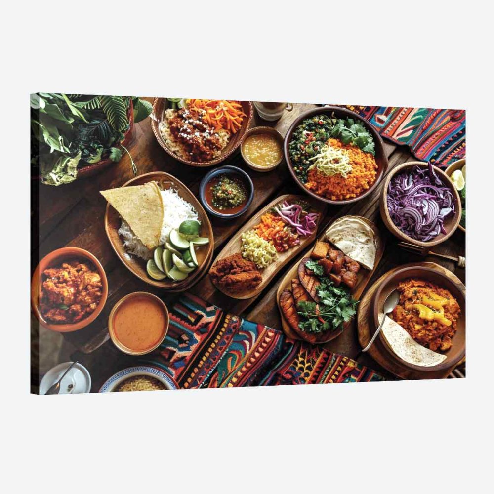 Tableau mural restaurant mexicain Tableau mural restaurant mexicain