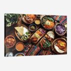 Tableau mural restaurant mexicain