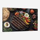 Tableau mural restaurant turc