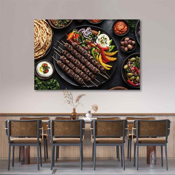 Tableau restaurant turc