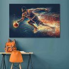 Décoration murale basketball