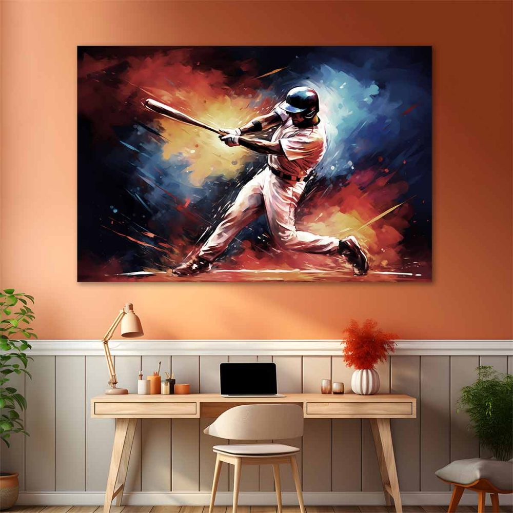 Tableau déco baseball